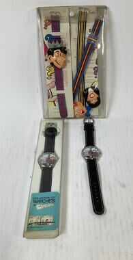 1989 Cheval Archie Digital Watch Set & Lot Of 2 Archie Watches